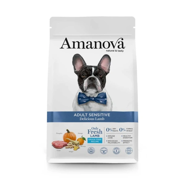 Ad Sensitive Lamb & Pumpkin, 2 kg, amanova