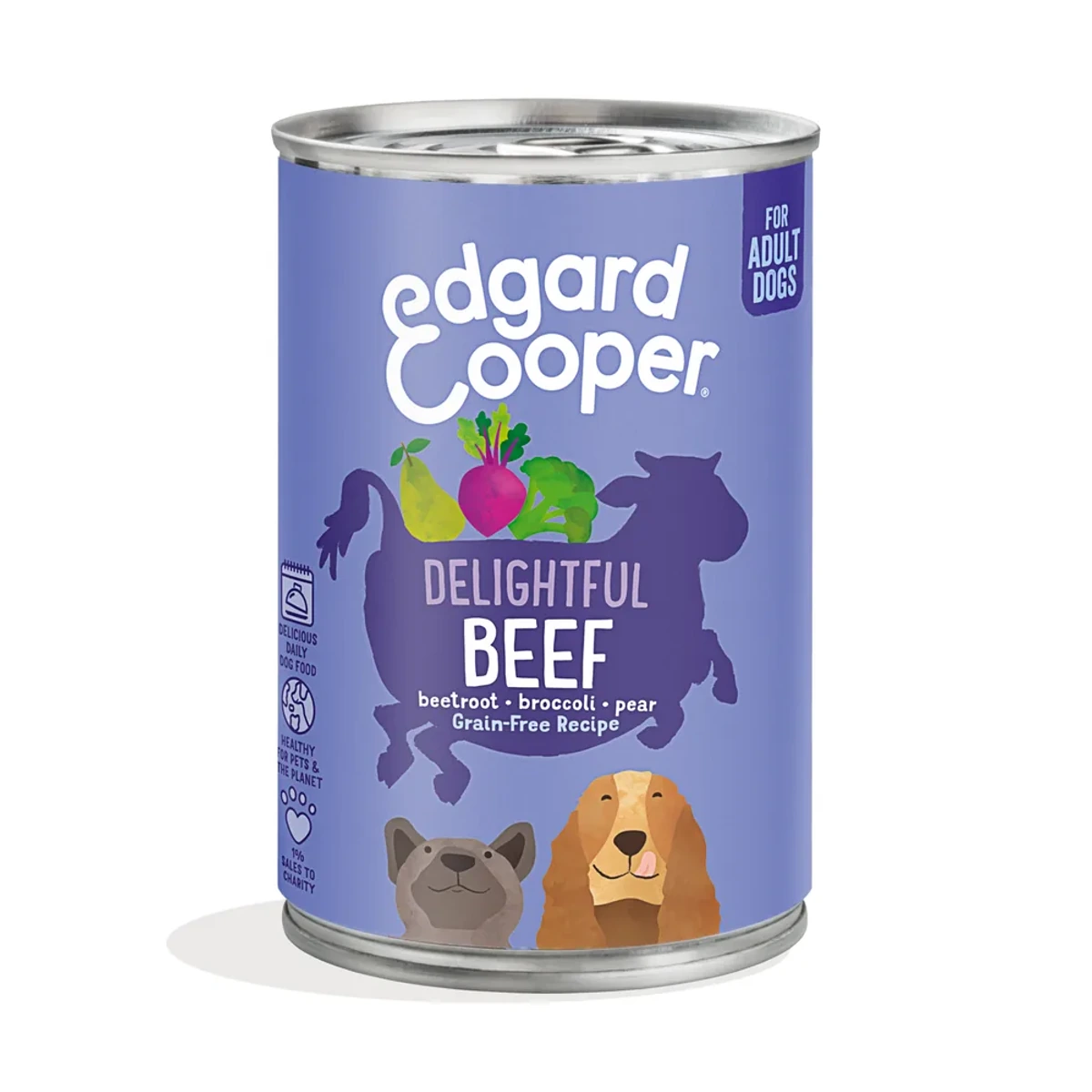 Adult Beef, 400 g, Edgar & Cooper