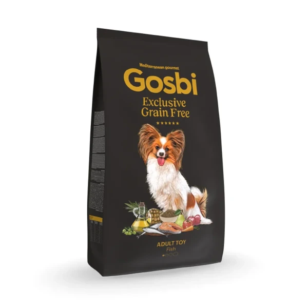 Exclusive grain free adult fish mini, 2 kg, Gosbi