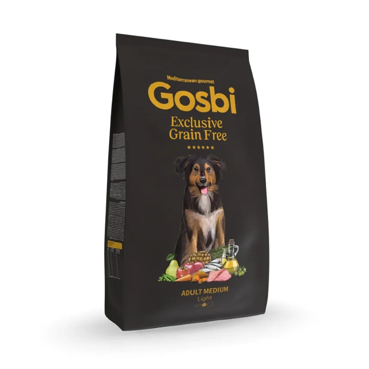 Exclusive grain free light med, 3 kg, Gosbi