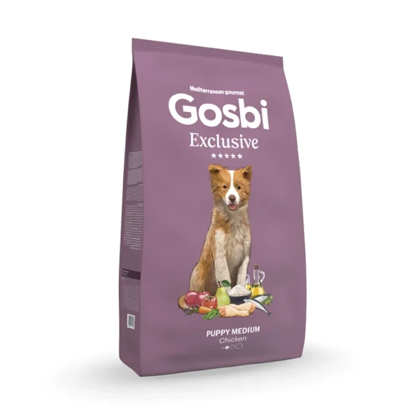 Exclusive puppy medium, 3 kg, Gosbi