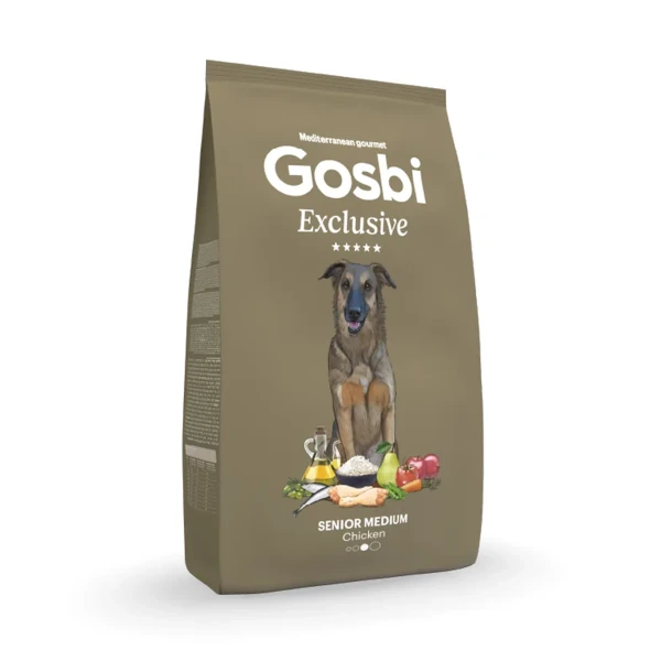 Exclusive senior medium, 3 kg, Gosbi