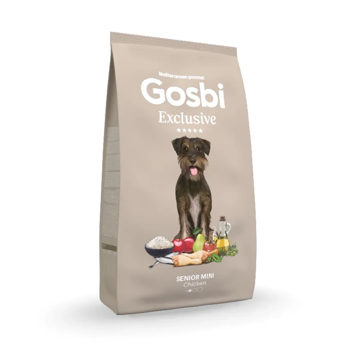 Exclusive senior mini, 2 kg, Gosbi