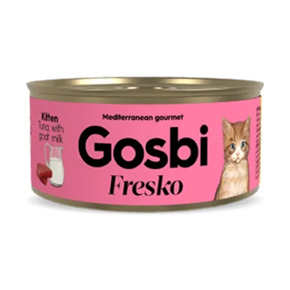 Fresko cat tuna with goat milk kitten, 70 g, Gosbi