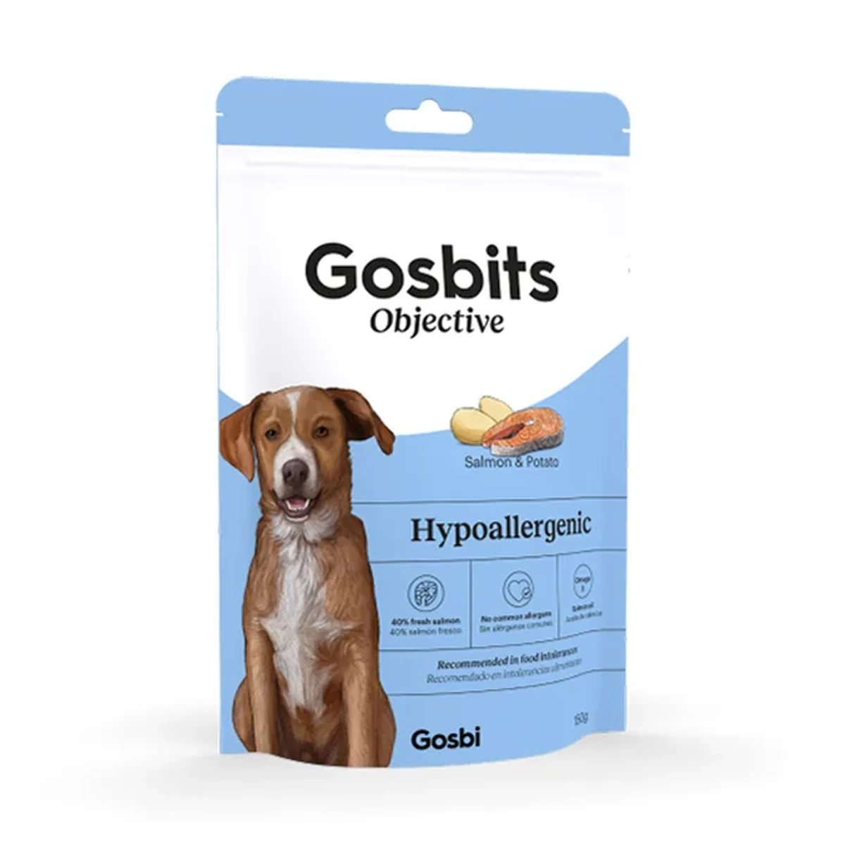 Gosbits dog objective hypoallergenic, 150 g, Gosbi