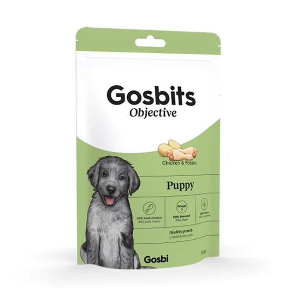 Gosbits dog objective puppy, 150 g, Gosbi