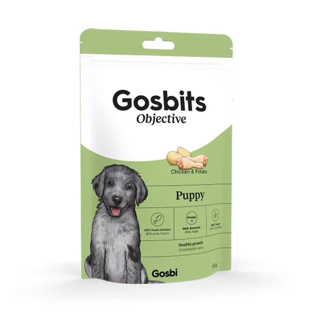 Gosbits dog objective puppy, 150 g, Gosbi