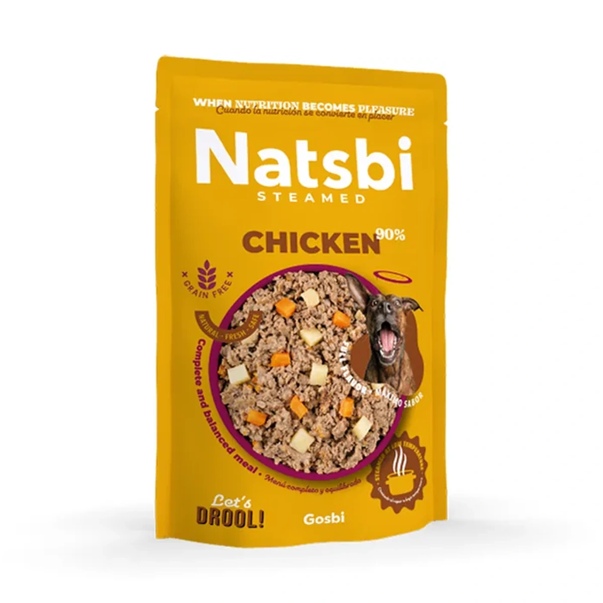 Steamed Chicken, 200 g, Natsbi