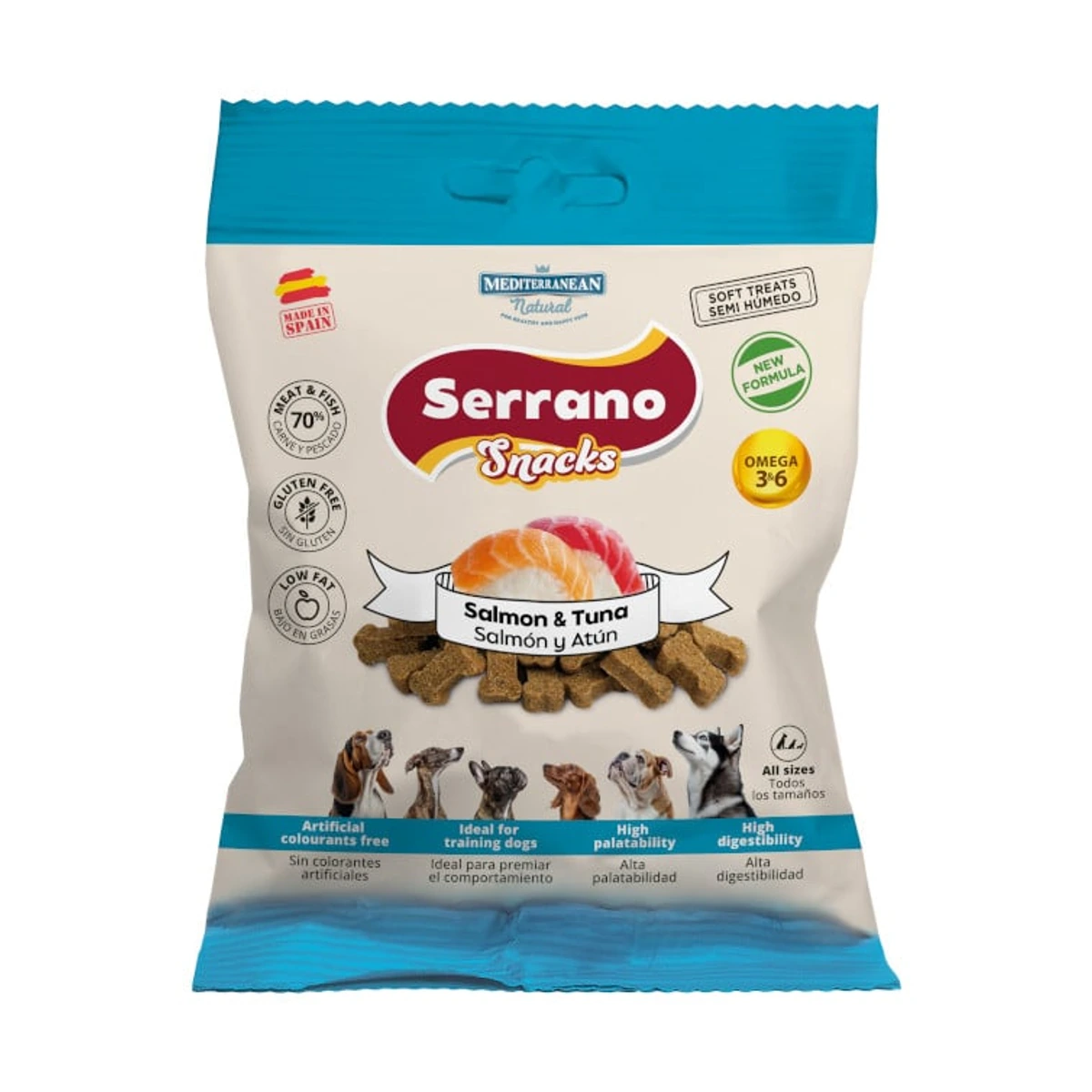 Serrano Snacks Pescado 1unid 85grs