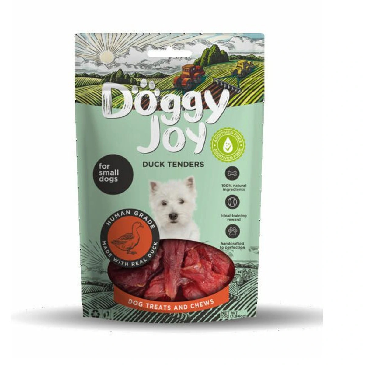 Doggy Joy Duck tenders, 55 g