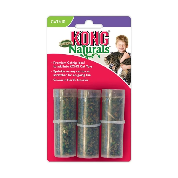[18185147] KONG PREMIUM NORTH AMERICAN CATNIP REFILLABLE TUBE 3UDS·