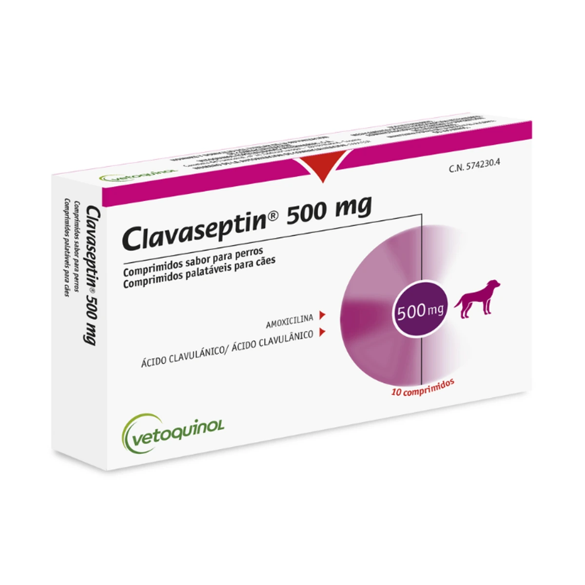 Clavaseptin 500mg 10 Comprimidos