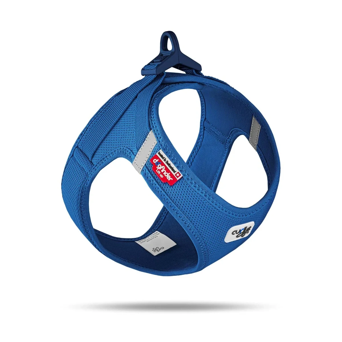 Curli Arnés Air-Mesh CLASP Azulón XS