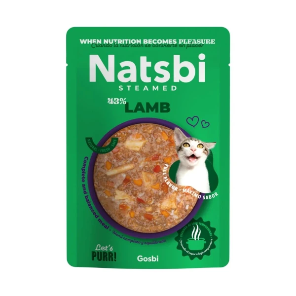 [00915106] Natsbi Cat Steamed Lamb (16) 80 gr·