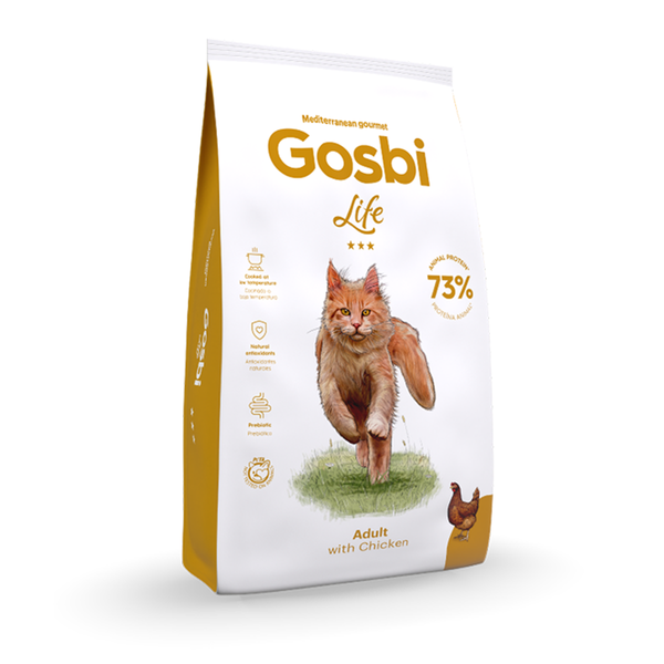 [00716043] GOSBI life cat adult chicken 3 kg·