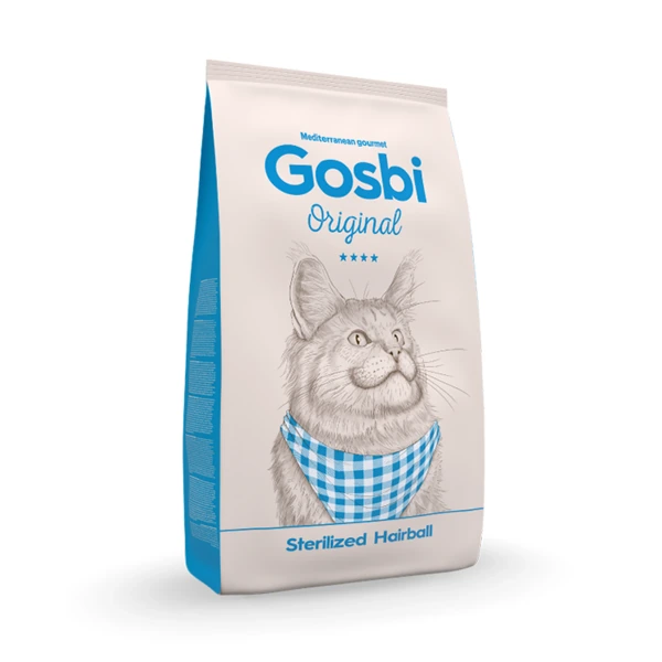 Gosbi Original cat sterilized hairball, 1 kg