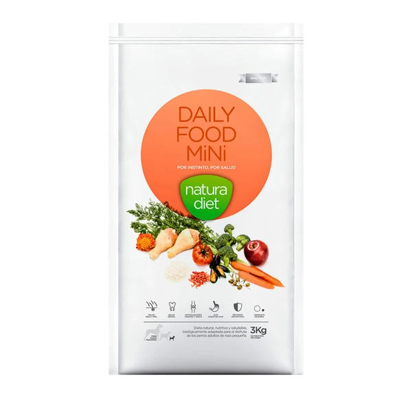 [00637016] NATURA DIET DAILY FOOD MINI 3 Kg·