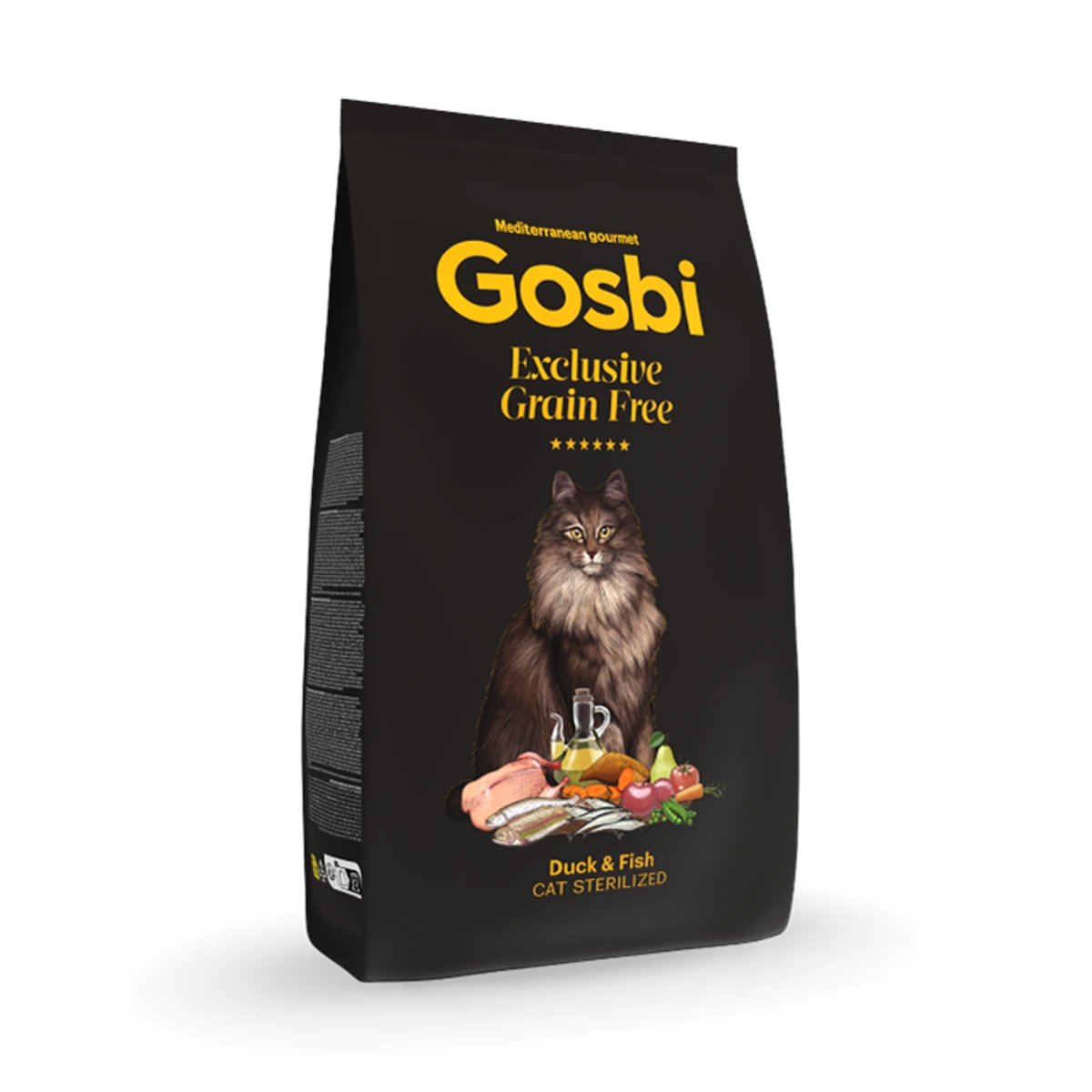 Gosbi Cat excl grain free duck & fish steril, 400 g