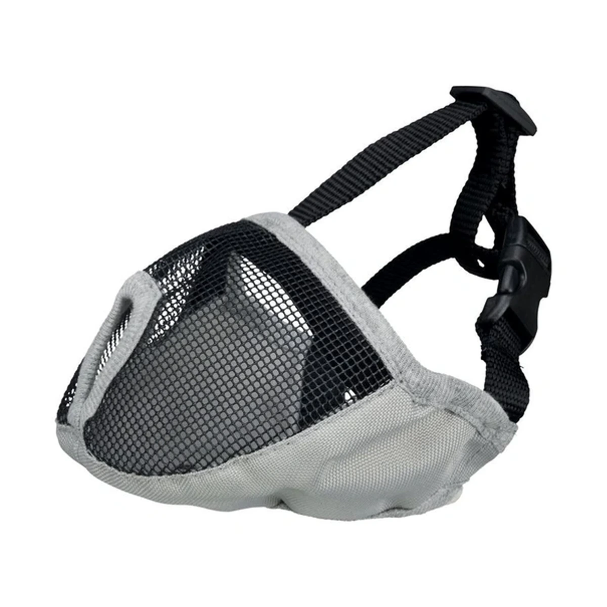 Tx. Bozal para HocicoCorto, Poliéster, XS–S, 15cm, Gris