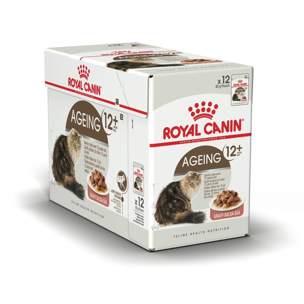 701339-701341 Feline Ageing +12 12*85gr, 12 x 85 g