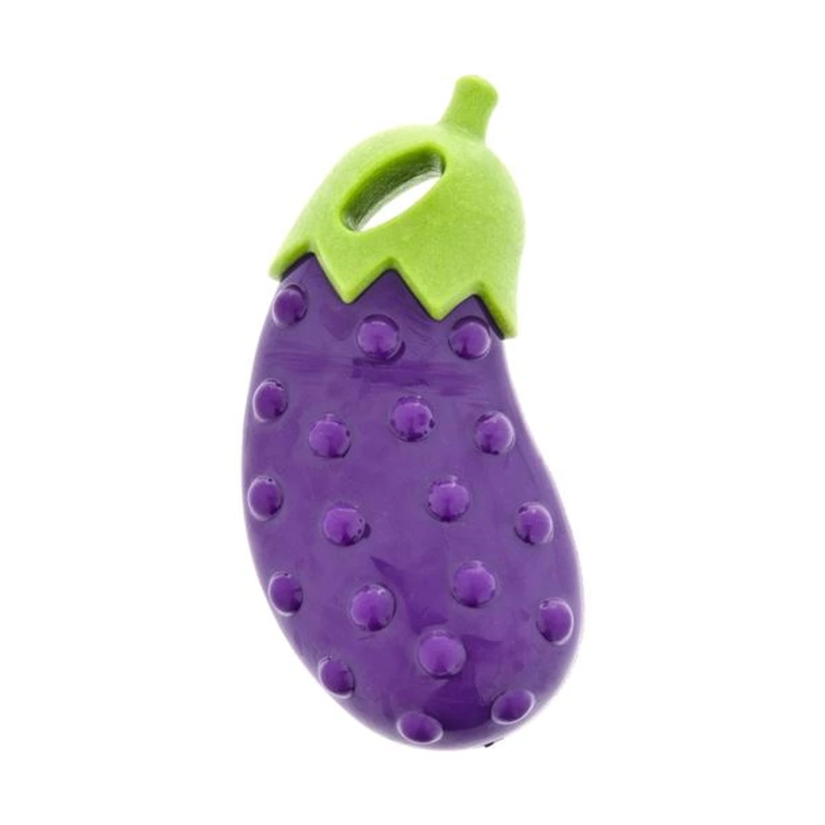 Berenjena Tpr Con Squeaker 14x7x5cm, 14 x 7 x 5cm