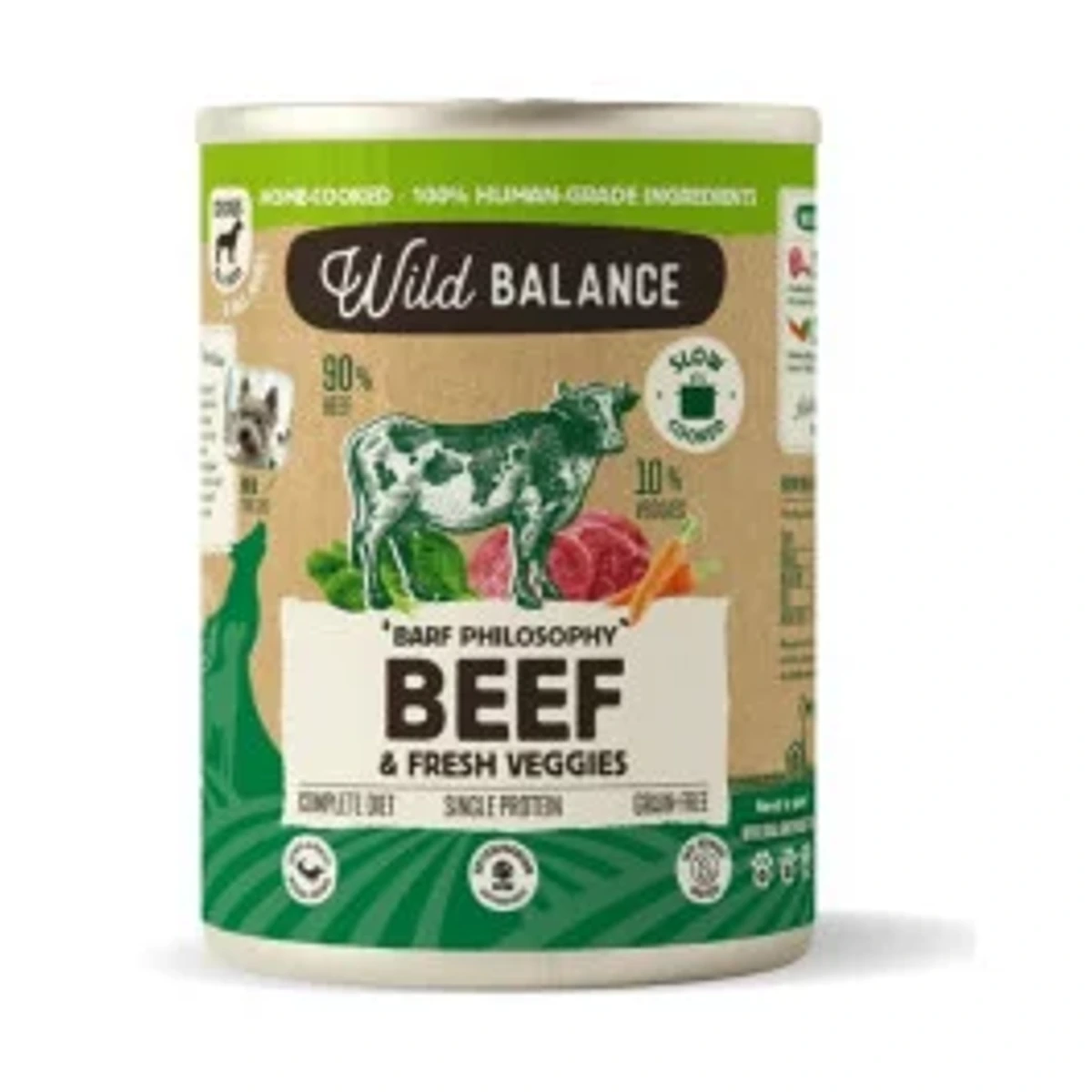 Lata Beef & Fresh Veggies - Wild Balance - 400g