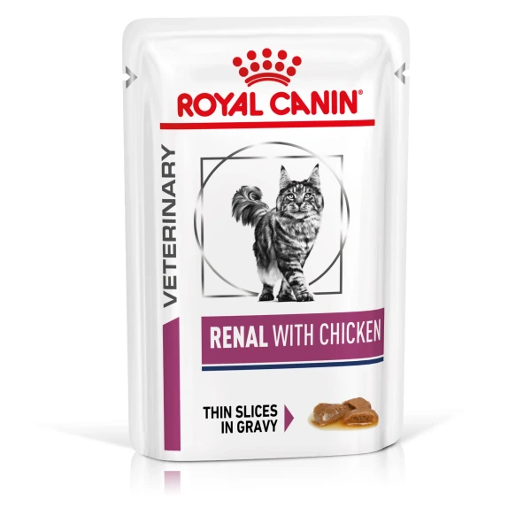 [01003170] Feline VD Renal S/O Pollo (12) 85 gr·