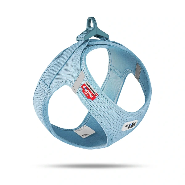 Curli Arnés Air-Mesh CLASP Azul claro M