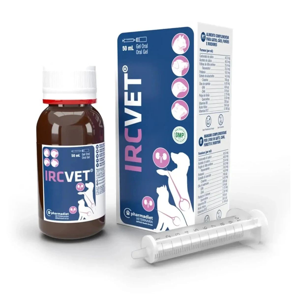 Ircvet Perro Gato Gel Oral, 50 ml