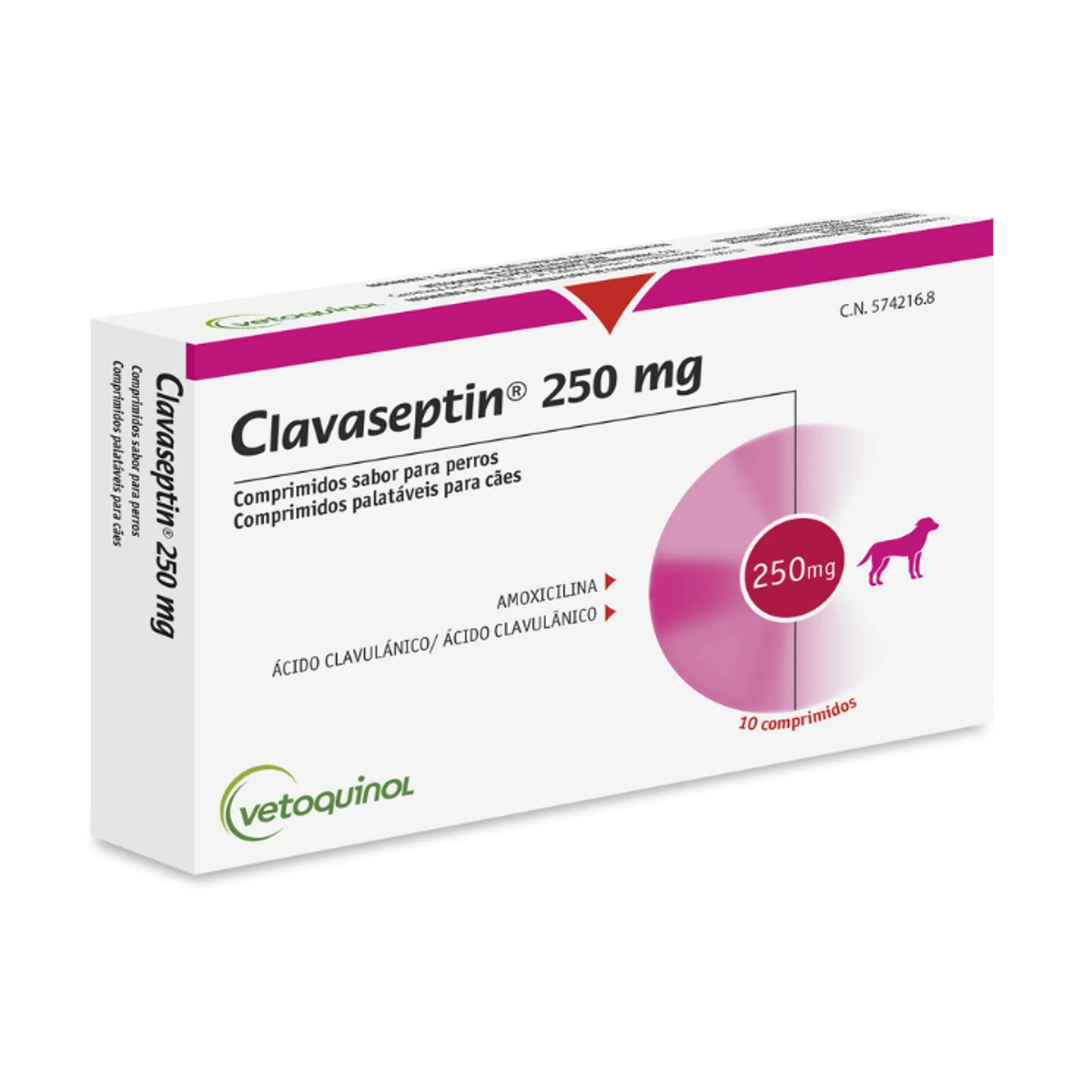 Clavaseptin 250mg 10 Comprimidos