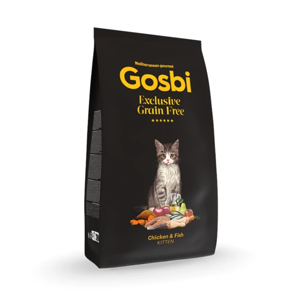 Gosbi Cat excl grain free Kitten chicken & fish, 400 g