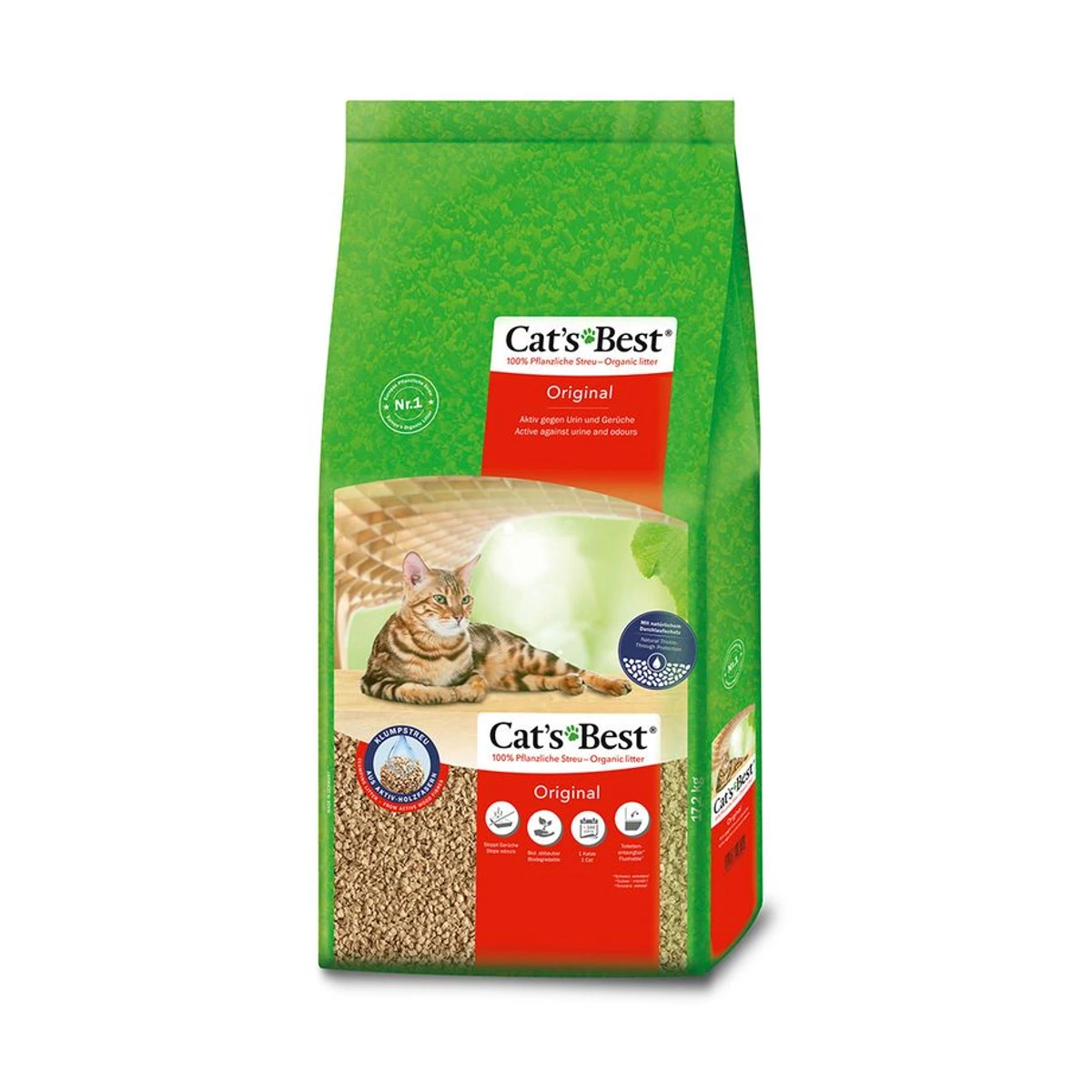 [01101110] Cat’s Best Original 40 L  17,2 kg·