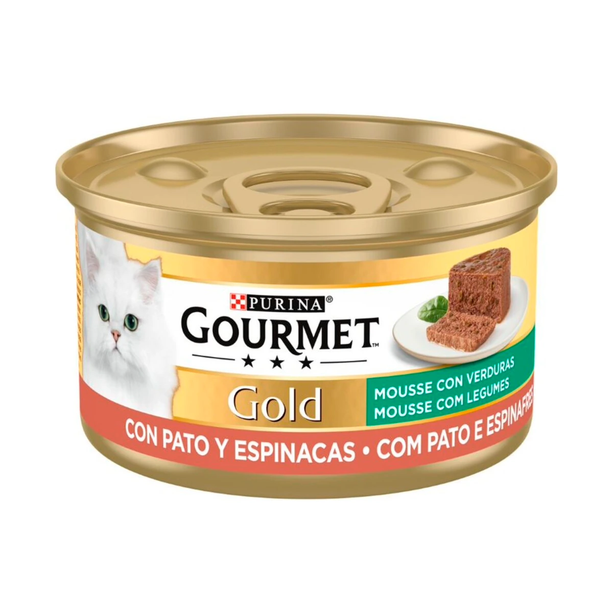 Gourmet Gold mse pato&espinaca (24)*85