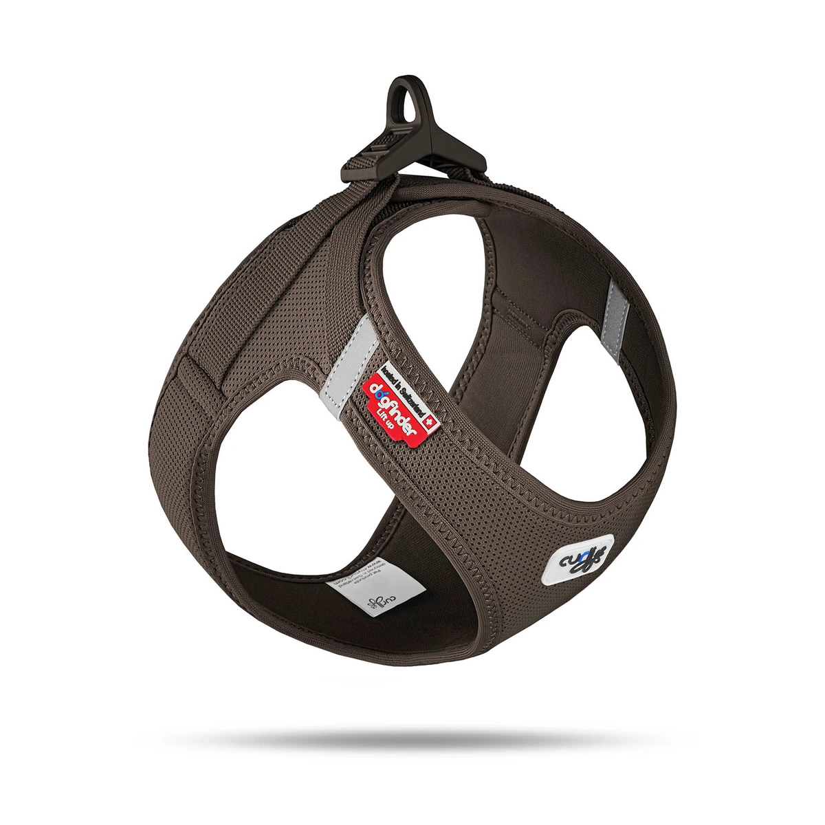 Curli Arnés Air-Mesh CLASP Marrón L