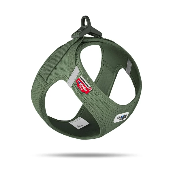 Curli Arnés Air-Mesh CLASP Moss (verd mili) L