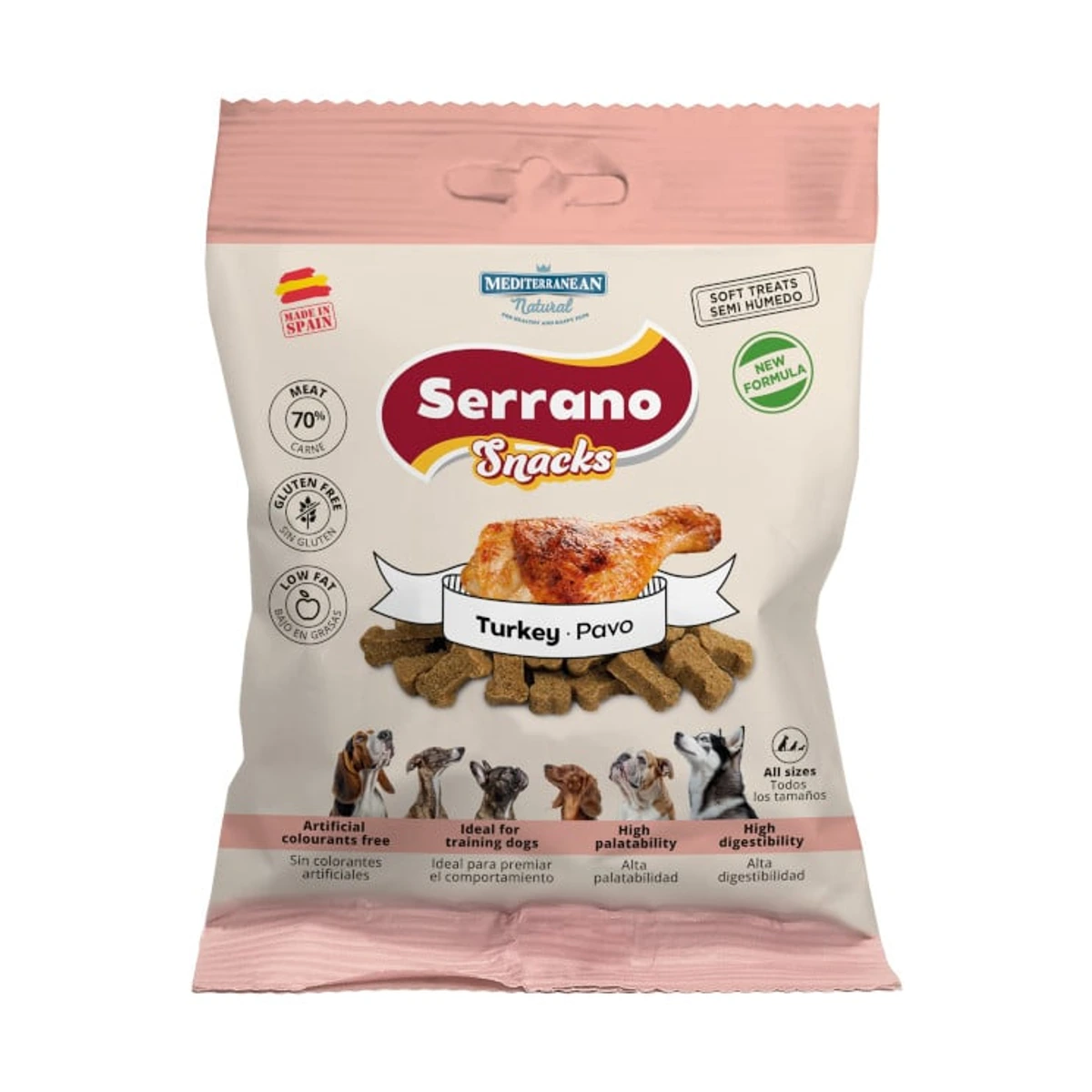 Serrano Snacks Pavo 1unid 85grs