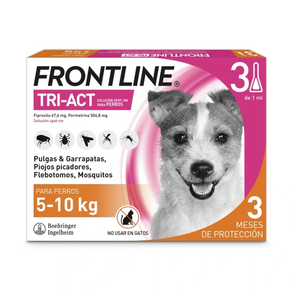 Frontline Tri-Act 5-10kg (3p)