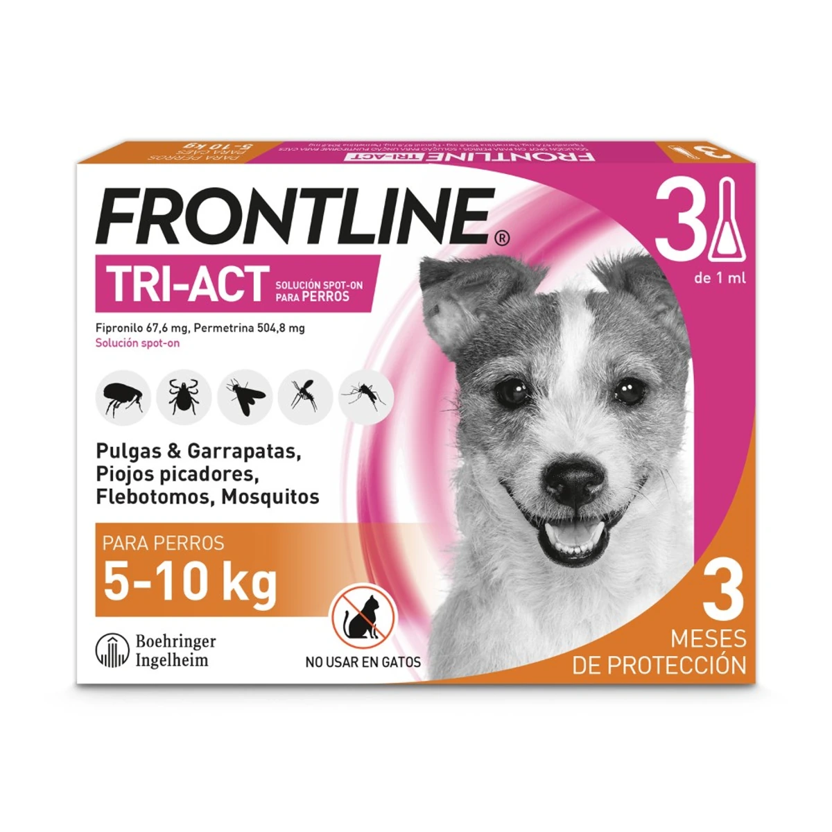Frontline Tri-Act 5-10kg (3p)