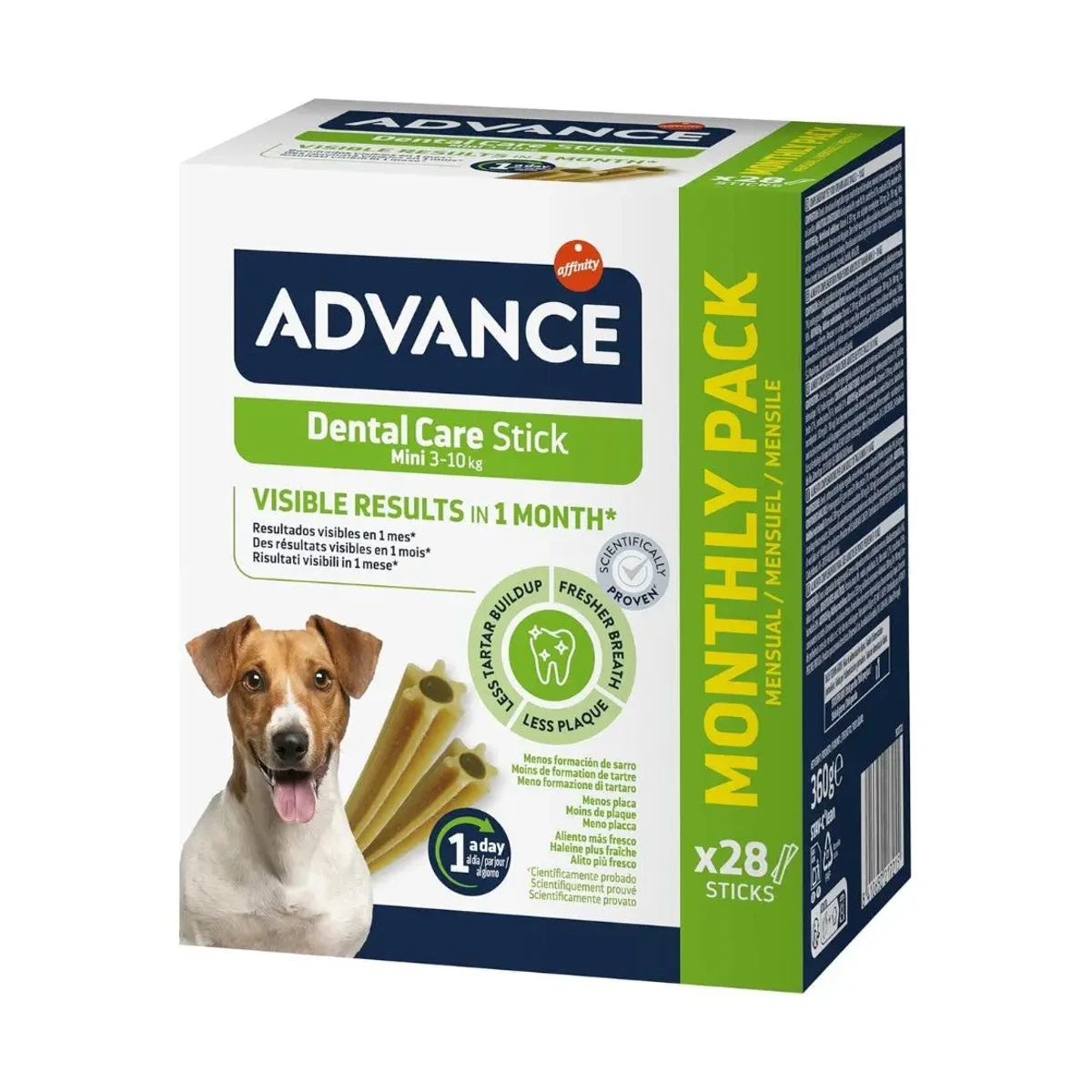 [01004028] Advance Dental Care Stick Mini (4) 360 GR ·