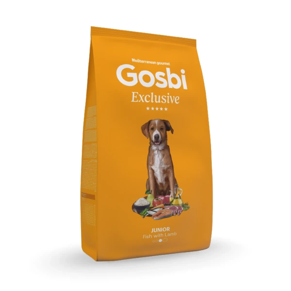 Gosbi Exclusive junior lamb & fish, 3 kg