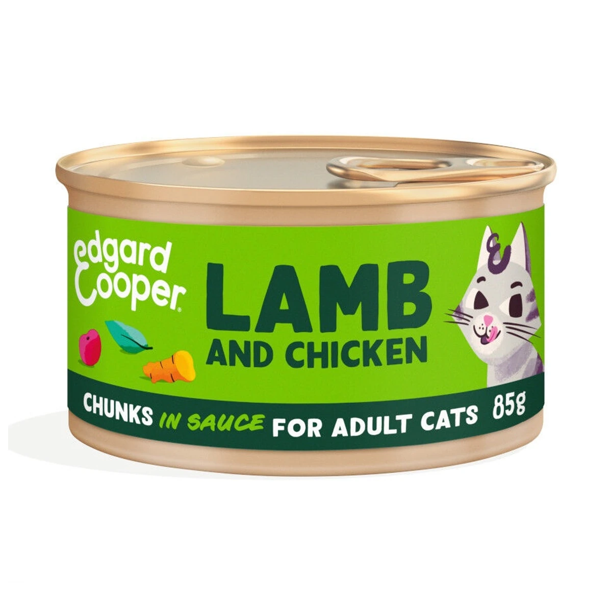 Chunks in sauce for adult cats - Lamb - Edgar Cooper