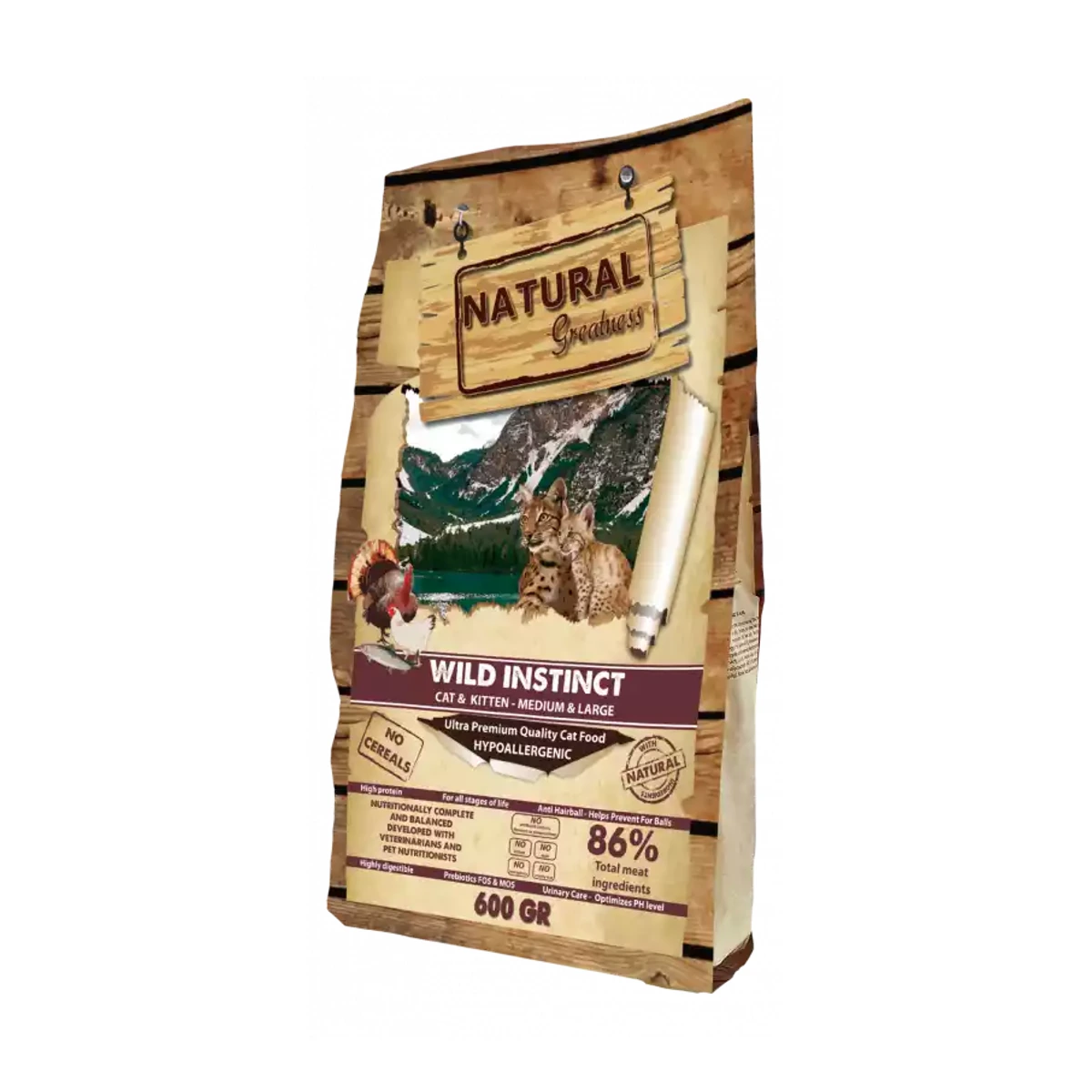 Receta Cat RG Wild Instinct (No Cereal)