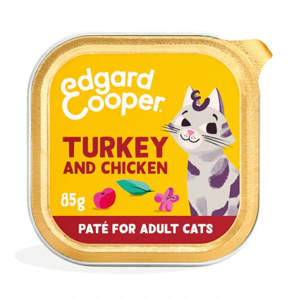 [00913043] E&C Cat Adult Pavo/pollo   85g (16)·