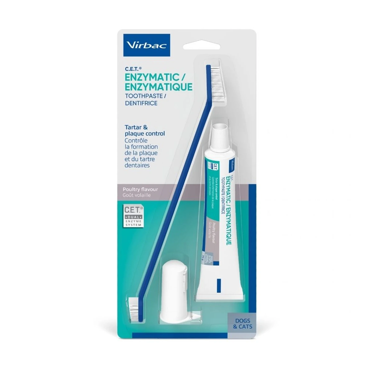 Cet Kit Cepillo + Dentifrico Enzimatico, 70 g