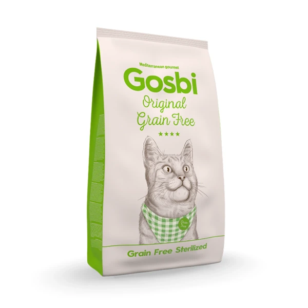 Gosbi Original cat grain free sterilised, 1 kg