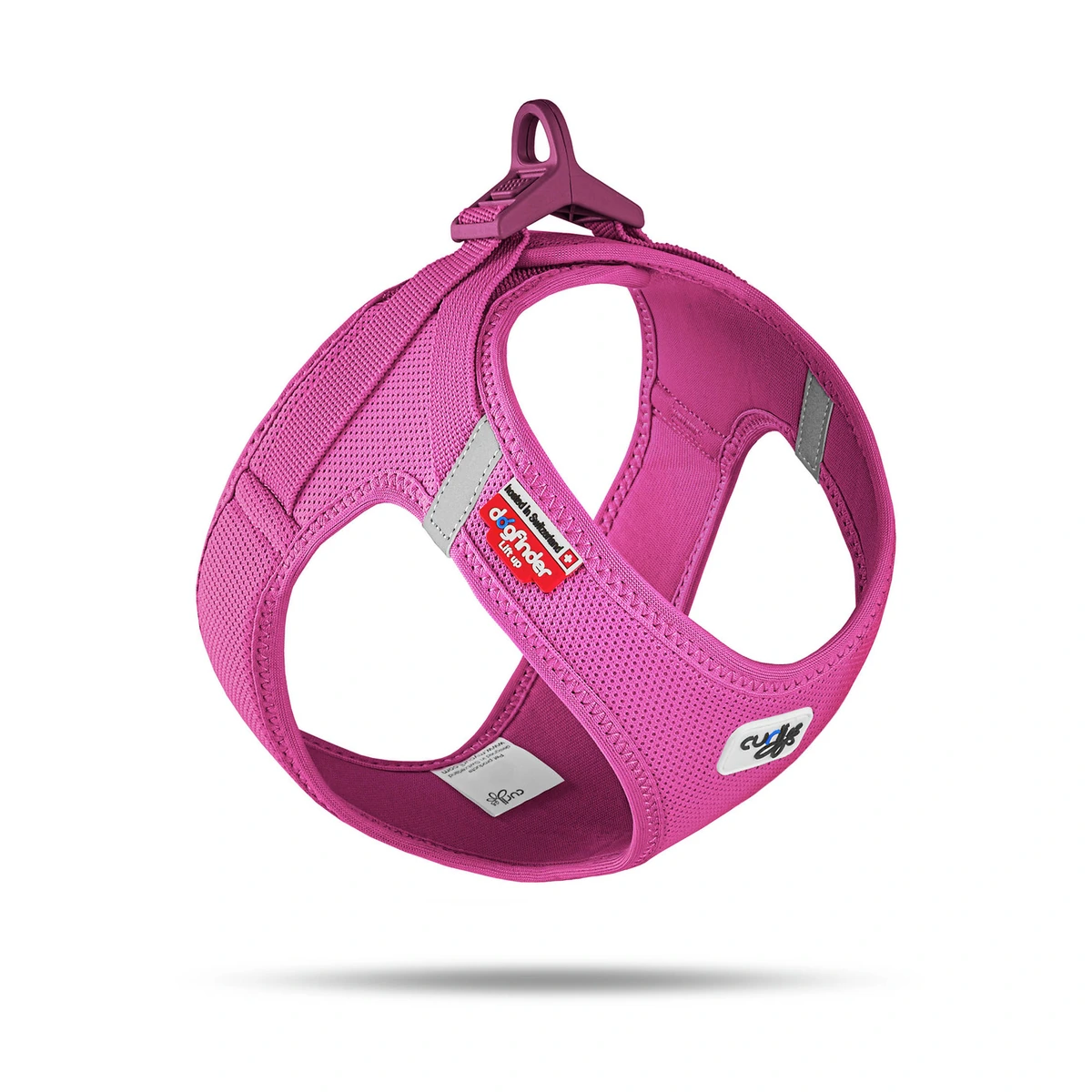 Curli Arnés Air-Mesh CLASP Fucsia S