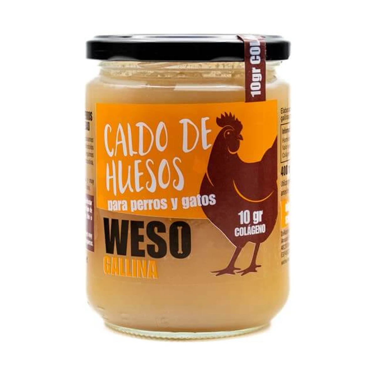Caldo de Huesos de Gallina WESO 10GR 400 mL