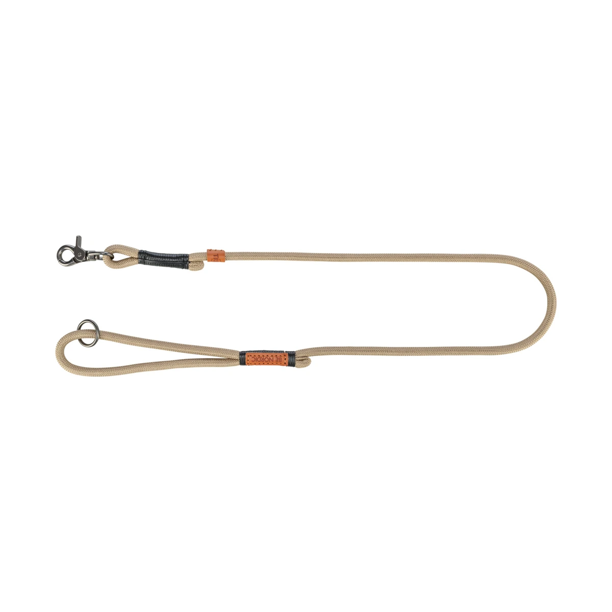 BE NORDIC Correa, L–XL: 1.00 m/ø 13 mm Arena/Negro · 13 mm