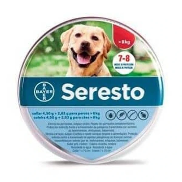[01303140] Seresto Collar Clinico Perro Grande +8 70cm·