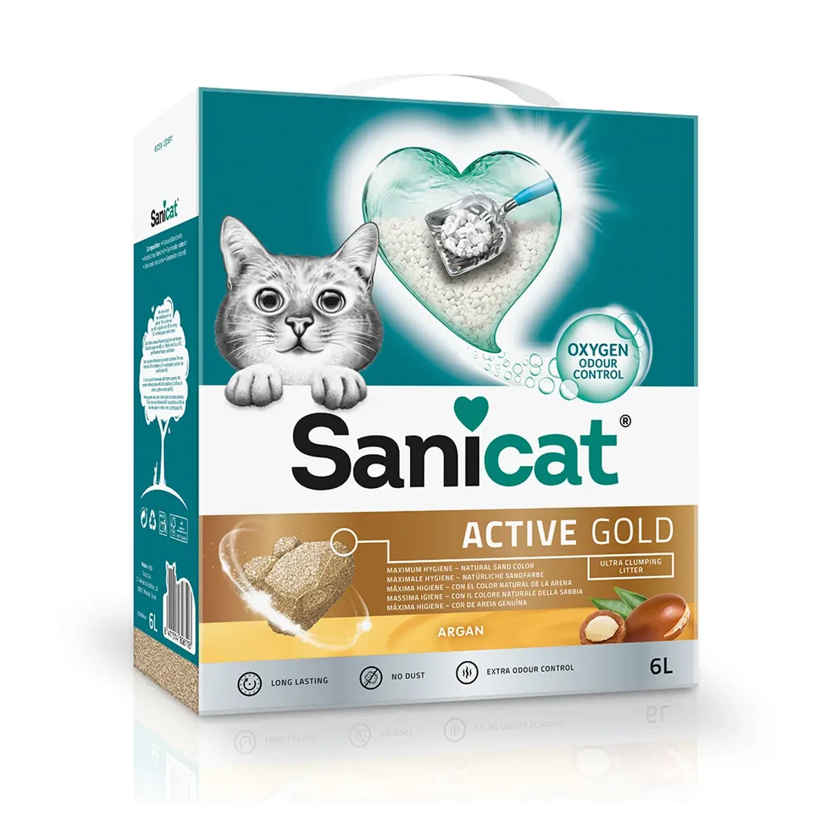 Active clumping gold argán, 6 L, Sanicat